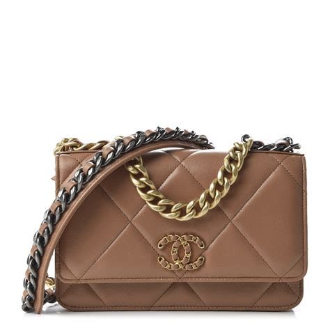 quilted chanel wallet|fashionphile chanel wallet on chain.